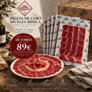 Pack Especial Paleta de Cebo 50% Raza Ibérica