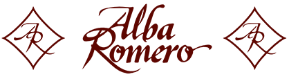Logotipo Jamón Alba Romero